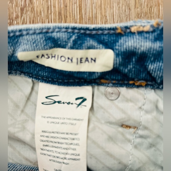 Seven7 Straight Ankle Jeans - Picture 3 of 5